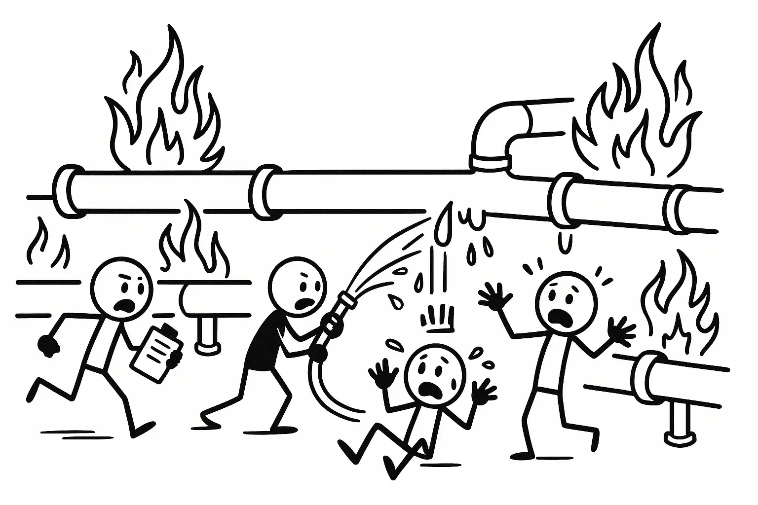 fire everywhere