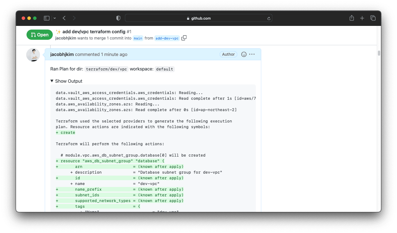 A screenshot of the Atlantis plan